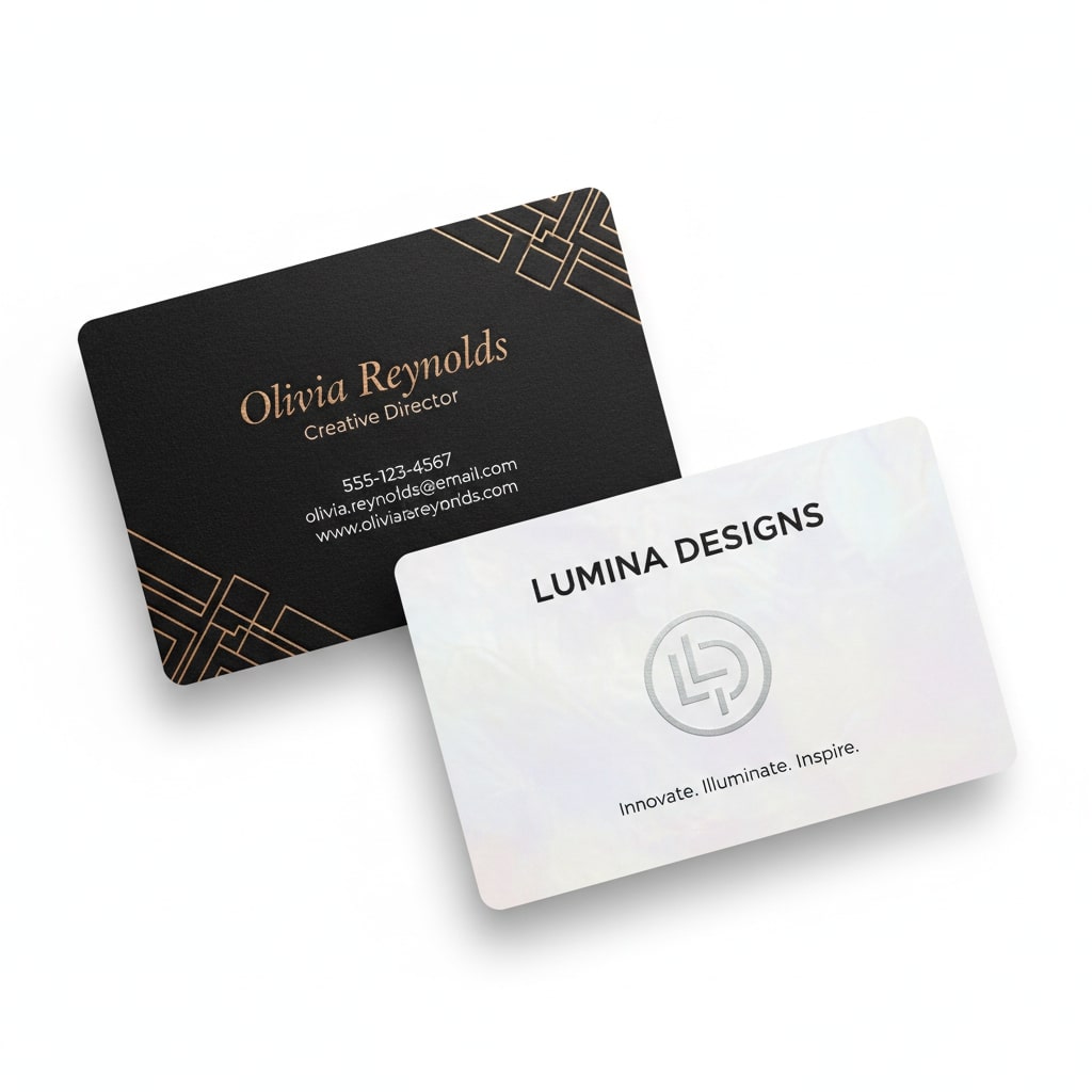 premium mini business card