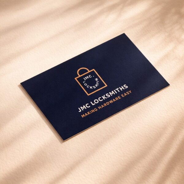 Economy Business Cards - JMC Locksmiths front