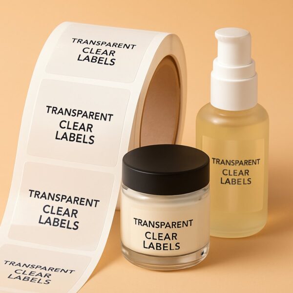 Clear Square Labels