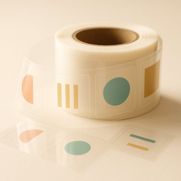 Clear Square Labels