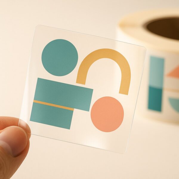 Clear Square Labels