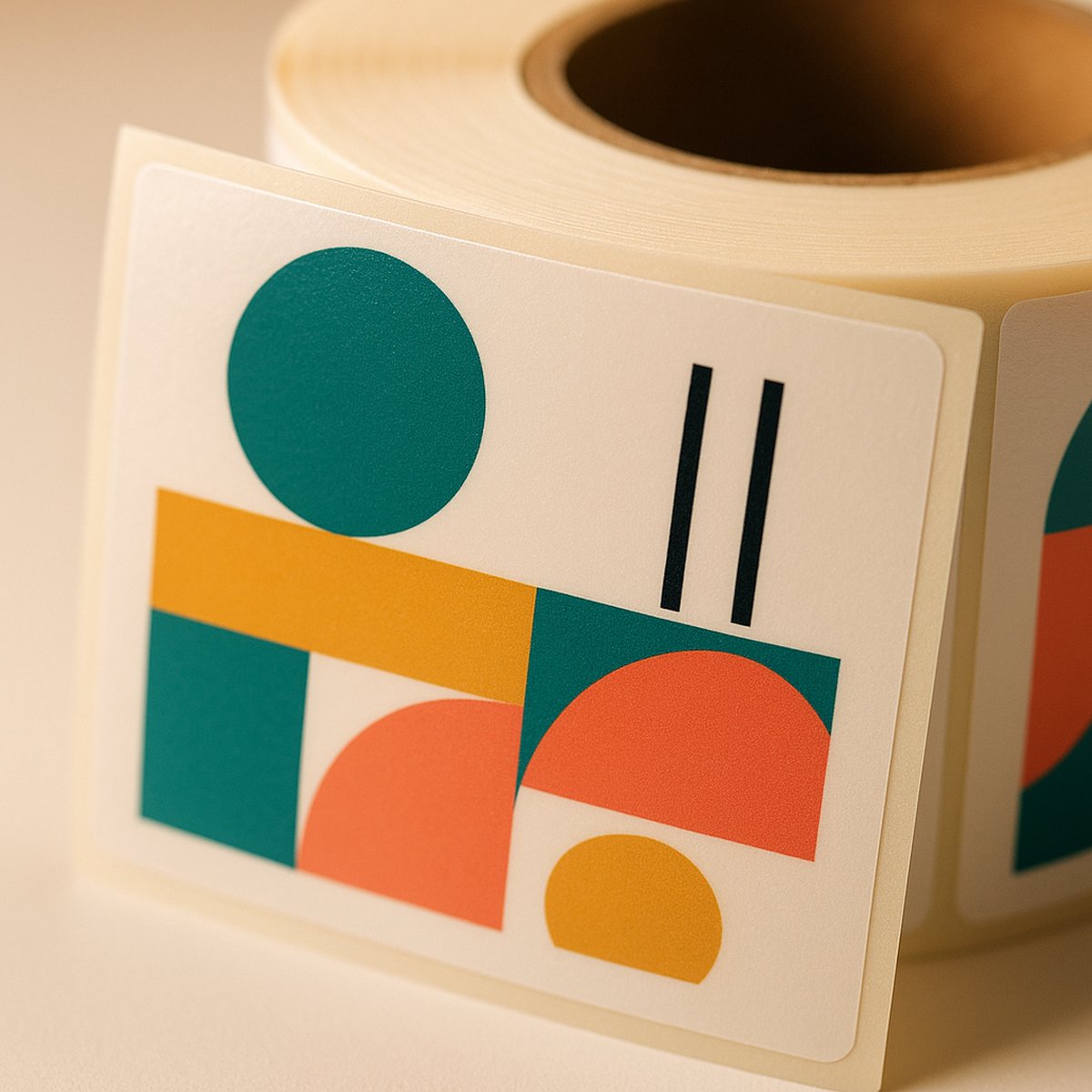 Paper Rectangle Labels