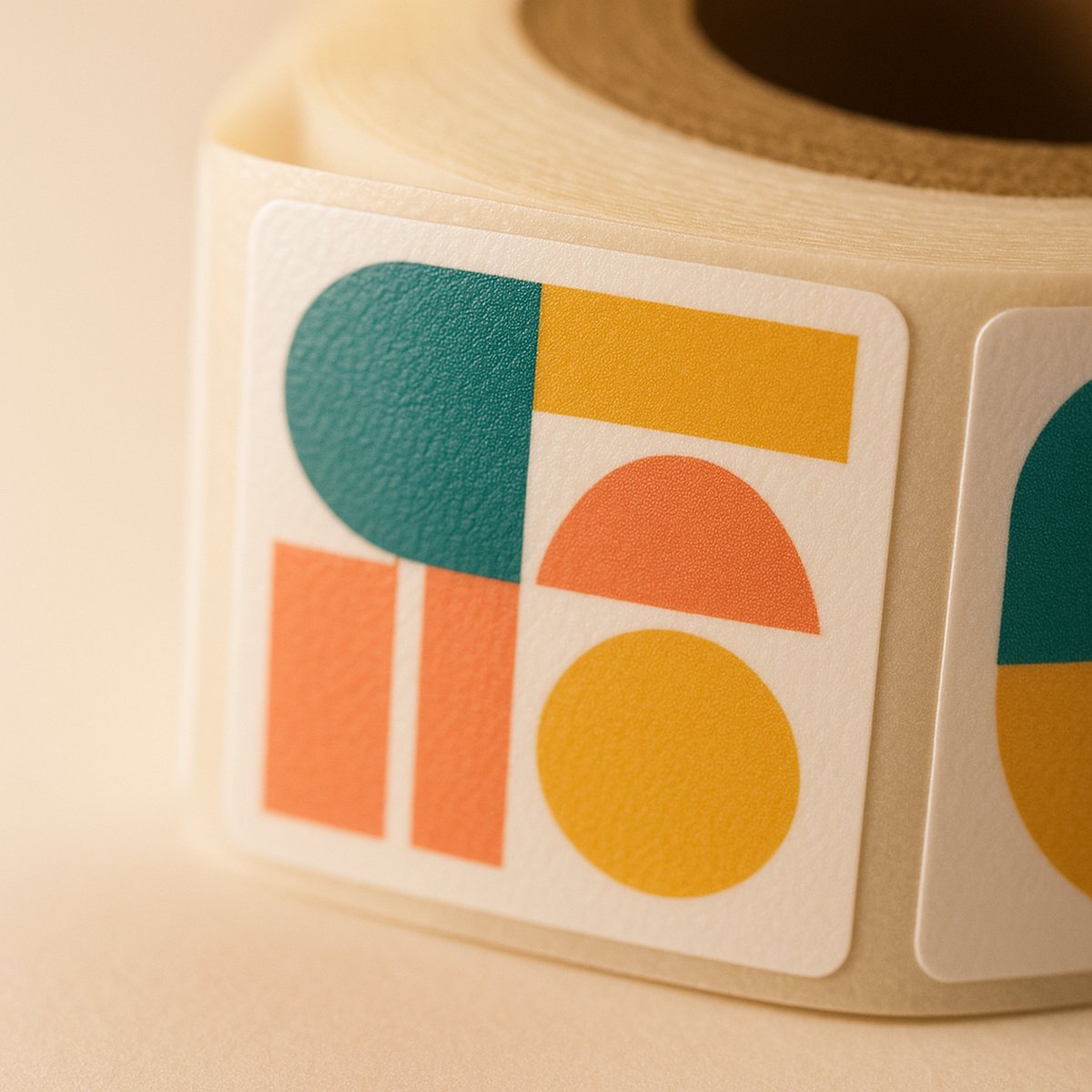 Paper Square Labels